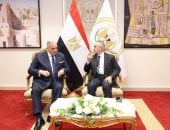 وزير العدل يستقبل رئيس وأعضاء مجلس إدارة نادى قضاة مصر