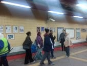 وزارة الثقافة تطلق ابتسامات رمضانية فى المترو فى محطة صفاء حجازى