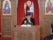 البابا تواضروس يلقى العظة الأسبوعية دون حضور شعبى اليوم  
