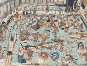 عرض لوحة للفنان ليون كوسوف للبيع بـ800 ألف جنيه إسترلينى