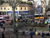 قتيل و20 مصابًا إثر خروج ترام عن مساره فى ميلان بإيطاليا