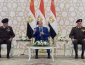 الرئيس السيسى يلتقى قادة القوات المسلحة.. ويوجه التحية لأرواح شهداء الوطن.. صور 