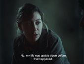 حديث مؤثر بين سلمى وناصر عن زوجها السابق ونجلها الراحل فى مسلسل أصحاب الأرض