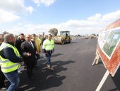 وزير النقل يتفقد مشروع طريق شرق الرياح التوفيقي الحر "بنها - المنصورة" 