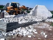 إزالة 2485 حالة تعدى على أملاك الدولة والأراضي الزراعية فى سوهاج