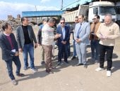 محافظ المنوفية يتفقد مستجدات موقف منوف النموذجى الجديد
