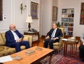 وزير الخارجية يستقبل المدير التنفيذى لمجموعة الدول العربية فى البنك الدولي