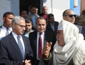 محافظ بني سويف يتفقد سير ومنظومة العمل في معرض أهلاً رمضان بمدينة أهناسيا