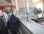 محافظ بني سويف يتفقد المركز التكنولوجي بأهناسيا لمتابعة منظومة التصالح