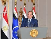 الرئيس السيسى: اطمئنوا على مصر كويس محدش بفضل الله يقدر يقترب من هذا البلد.. صور 