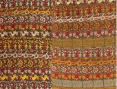 نسيج عمره 350 عامًا يعود إلى الهند بإعارة من المتحف البريطانى