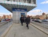 وزير النقل يتفقد جاهزية المرحلة الثانية من الأتوبيس الترددي.. صور