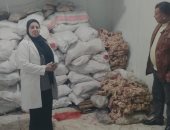 ضبط 5 طن دواجن مجمدة مجهولة المصدر وغير صالحة للاستهلاك الآدمي