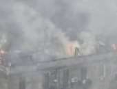 دون إصابات حريق سطح عقار بوسط الإسكندرية