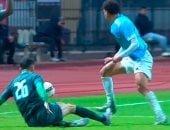 التعادل السلبى يحسم الشوط الأول بين غزل المحلة وفاركو 