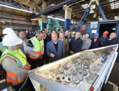 ​وزير النقل يتفقد ورش جبل الزيتون بالإسكندرية لمتابعة عمرات وتطوير عربات نقل البضائع