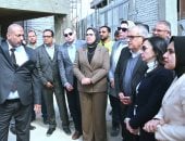 محافظ البحيرة ورئيس هيئة التأمين الصحى يتفقدان مشروع مستشفى مبرة كفر الدوار