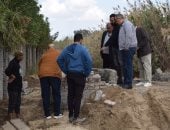 رئيس "مياه القناة" يوجه بالإسراع فى إصلاح خط صرف صحى المستقبل