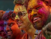 فعاليات كرنفال الألوان بالهند