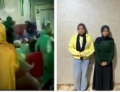 خنااقة الأحذية.. فيديو صادم لمشاجرة طالبات داخل مسجد