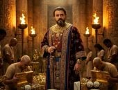 قارون يروى قصة نهايته بنفسه فى الحلقة الرابعة من «مر من هنا».. فيديو