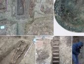 اكتشاف سراديب موتى و34 قبر من العصر الرومانى ونقش يونانى فى رومانيا