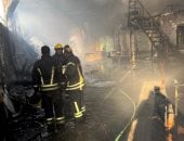 السيطرة على حريق شب داخل مصنع أخشاب فى المرج