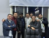 تيجانا وعبد العاطى والعاصى وجون إدوارد فى حفل إفطار مركز التنمية الشبابية بزايد