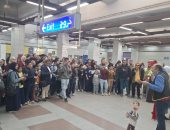 مفاجأة ثقافية فى محطة مترو جامعة القاهرة.. الأراجوز يعود للجمهور