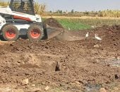 إزالة فورية فى المهد لحالة تعدٍ على أرض زراعية بناحية المريس بمدينة الطود