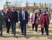 محافظ بورسعيد: تنفيذ 70% من أعمال مشروع محطة تحلية المياه (الآبار الشاطئية)