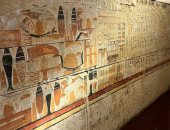 مقتنيات المتحف المصرى.. غرفة دفن دشرى