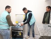 صناع الخير عضو التحالف الوطني تسلم أجهزة كهربائية للأسر الأولى بالرعاية