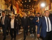 ​محافظ القاهرة يتفقد التجهيزات النهائية لأكبر مائدة إفطار رمضانى بالمطرية