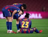 ضربة مزدوجة لبرشلونة.. إصابة كوندى وبالدى بعد وداع كأس ملك إسبانيا