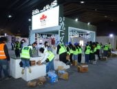 صناع الخير تستقبل وفدا من المعهد الكندي لتكنولوجيا الإعلام للمشاركة فى تعبئة كراتين رمضان