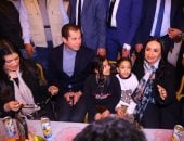 وزيرة التضامن تتفقد الاستعدادات النهائية لإفطار المطرية