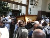 تشييع جنازة الدكتور أحمد درويش من مسجد مصطفى محمود