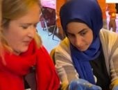 السفارة الألمانية تشارك فى تحضيرات إفطار المطرية