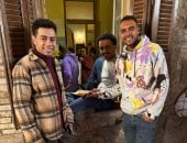 مصطفى الدمرداش يساعد والدة كزبرة فى مسلسل بيبو