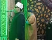 اللهم تقبل صيامنا وصلاتنا.. أداء صلاة التراويح من مسجد العارف بالله إبراهيم الدسوقى