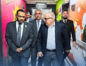 مساعد وزير الصحة ورئيس هيئة التأمين الصحى يتفقدان مستشفى أطفال مصر 