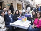 راعي مصر عضو التحالف الوطنى تشارك أهالى المطرية فى المائدة الرمضانية.. صور