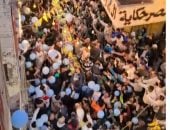 لقطة مبهجة في إفطار المطرية.. شوف لحظة إطلاق البنات آلاف البلالين (فيديو)