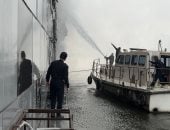 معاينة حريق مركب بولاق أبو العلا: صيانة بالتكييفات أدت لاندلاع النيران