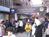 إفطار إمبابة يجمع المسلمين والأقباط في رسالة محبة.. فيديو 