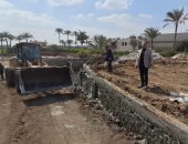 محافظة الجيزة تزيل 24 حالة بناء مخالف وتعديات على الأراضى الزراعية