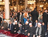 وزير الأوقاف ووكيل الأزهر ونقيب الأشراف يشهدون حفل ذكرى غزوة بدر بمسجد الحسين