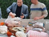 تحرير 195 محضر تمويني وضبط سلع مجهولة المصدر فى حملة بكفر الشيخ