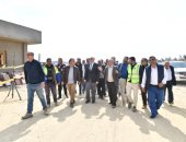 محافظ الفيوم يتفقد مشروع إعادة تأهيل محطة معالجة الصرف الصناعي بكوم أوشيم